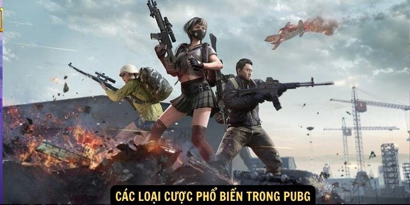 Các loại cược phổ biến trong PUBG